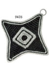 four pointed star potholder