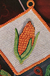 corn on the cob pot holder pattern