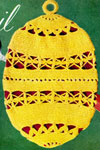 easter egg potholder