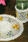 pansies refreshment set pattern