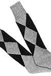 Mens Argyle Socks pattern