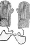 Childs Crochet Mittens pattern