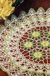 scalloped circles doily pattern