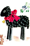 blackie black lamb