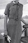 Crocheted Shirtwaist Dress pattern