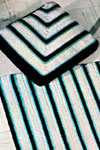 striped pillow