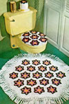 flower bathroom set