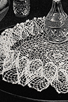 Irish Rose Ruffle Doily Pattern